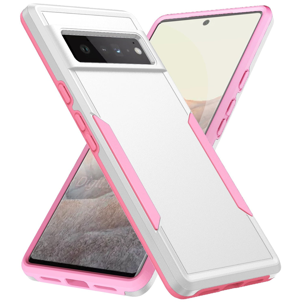 Cover per Google Pixel — Armatura ammortizzante, bordi rialzati, ricarica wireless