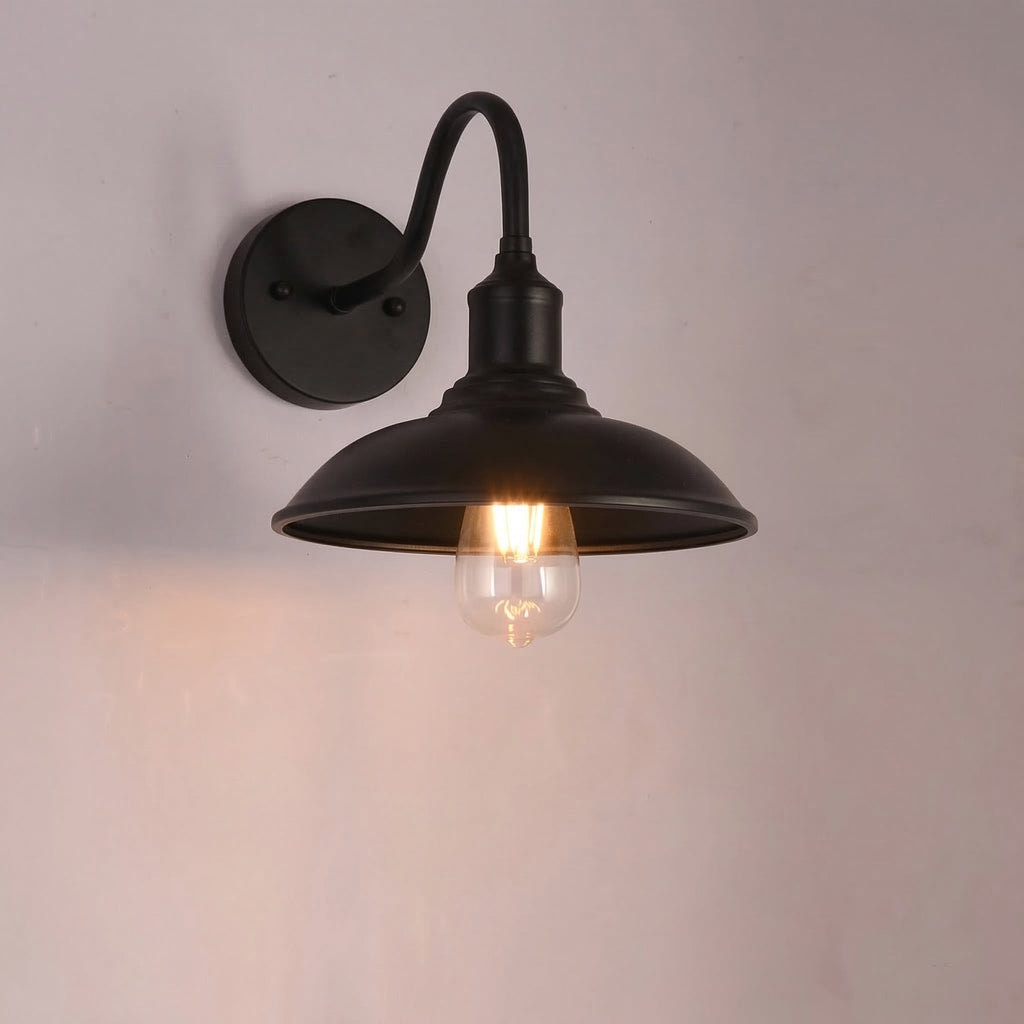 Wall Sconce Wrought Iron E27 Industrial Vintage Indoor Light Fixture | Euroselle