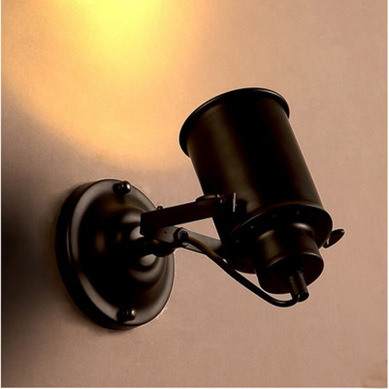 Wandlampe verstellbarer Arm Schmiedeeisen Wandlicht | Euroselle