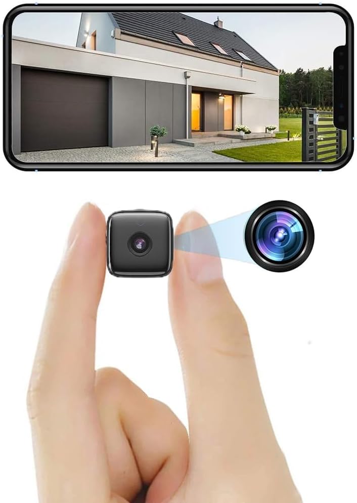 Cameră de securitate Wi-Fi de interior HD 1080P — detectarea mișcării, vedere nocturnă