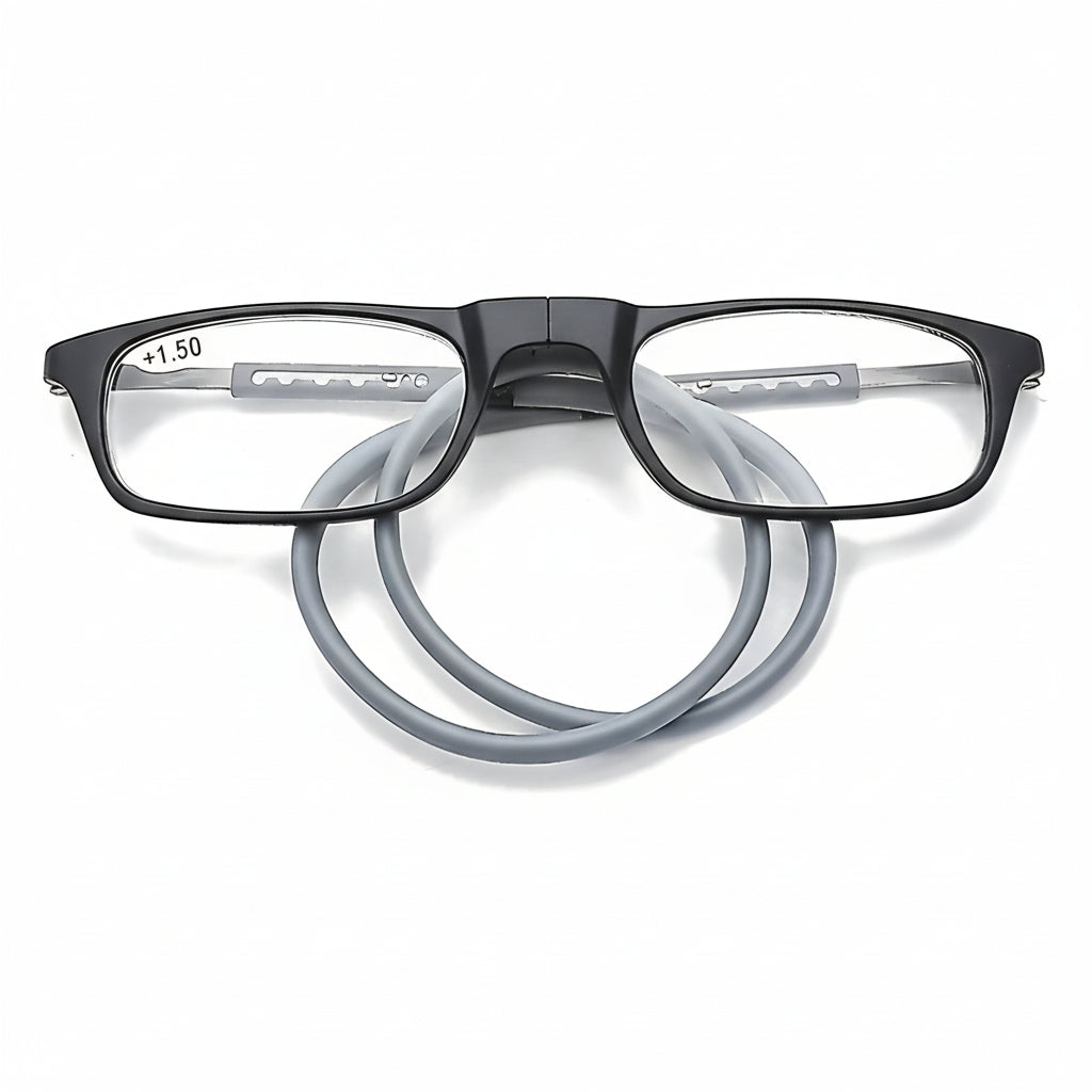 Innovative magnetische Lesebrille mit bequemem Nackenbügel-Design - Euroselle