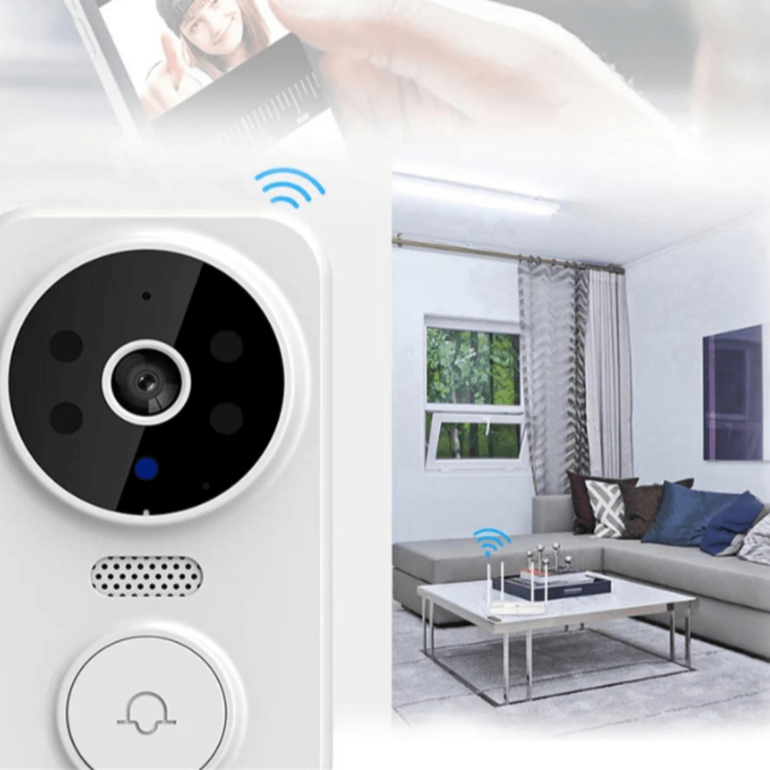 SafeView Pro Wireless HD Video Doorbell — Motion Sensing Alerts