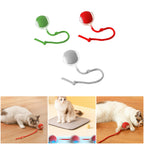 Balle Jouet Interactif pour Chat avec Plusieurs Modes et Design Durable en Silicone - Euroselle