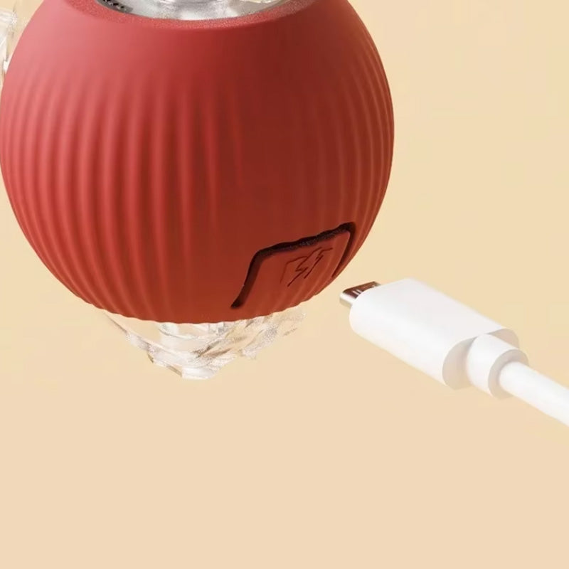 Balle Jouet Interactif pour Chat avec Plusieurs Modes et Design Durable en Silicone - Euroselle