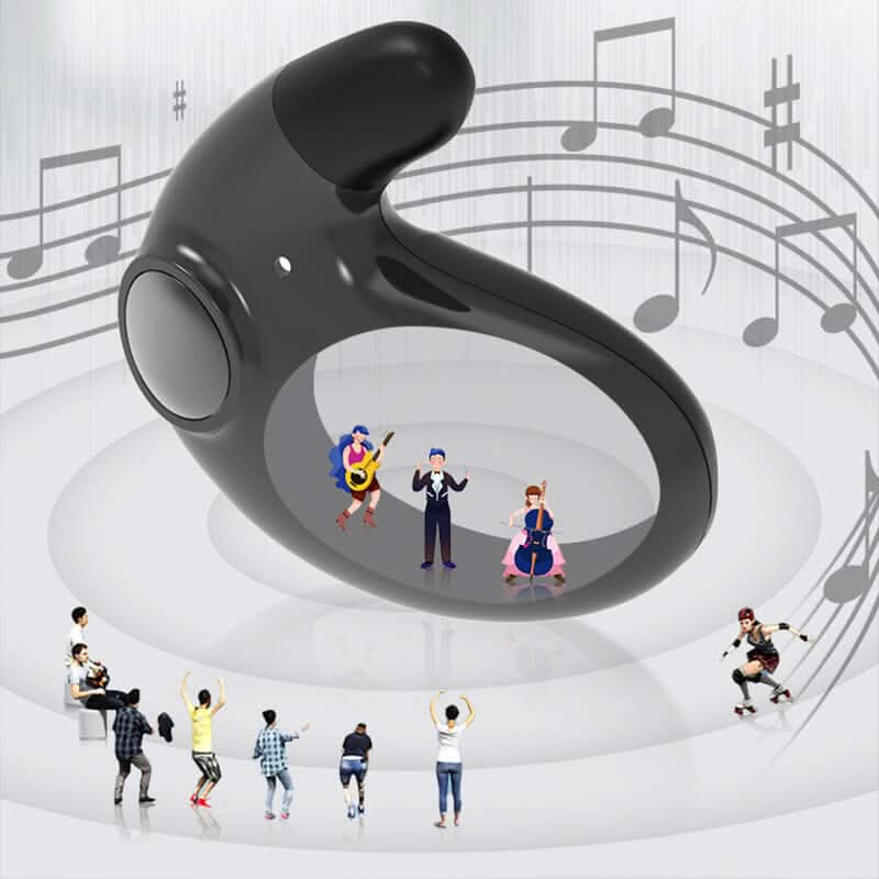 Ultralehké neviditelné bezdrátové Bluetooth sluchátka s aktivním potlačením šumu pro spánek, pohodlí a poslech po celou noc - Euroselle