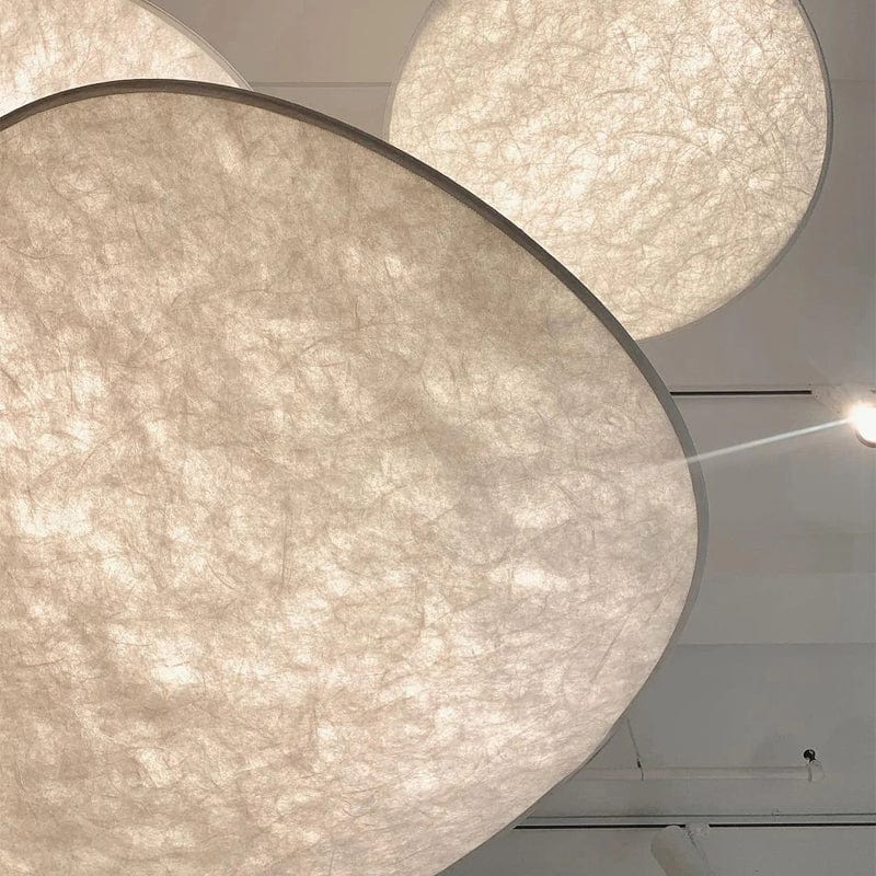 Elegant Silk LED Pendant Light with E27 Socket