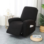 Fitted Recliner Chair Cover with Side Pocket - Euroselle