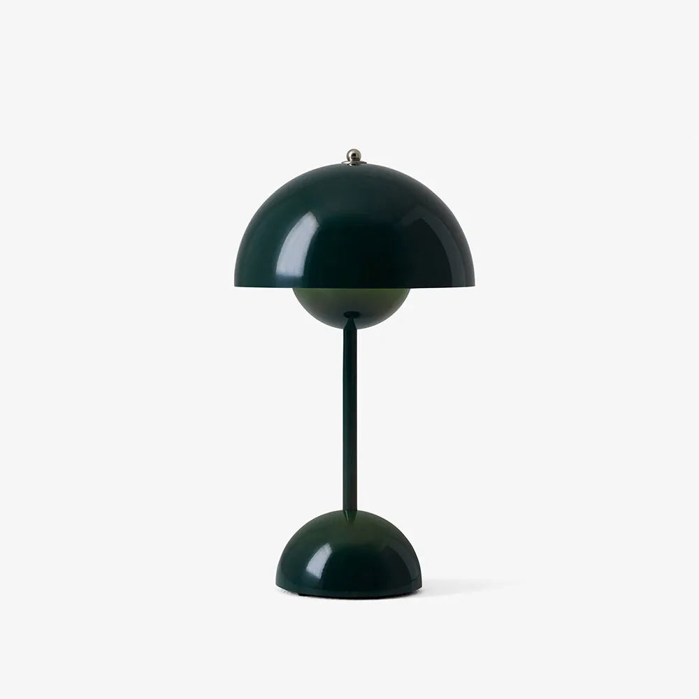 Dobíjecí LED stolní lampa s dotykovým stmíváním, 12hodinová výdrž baterie, bezdrátové stolní světlo, teplá bílá 2700K, do interiéru i exteriéru, IP44, do obývacího pokoje | Thomler