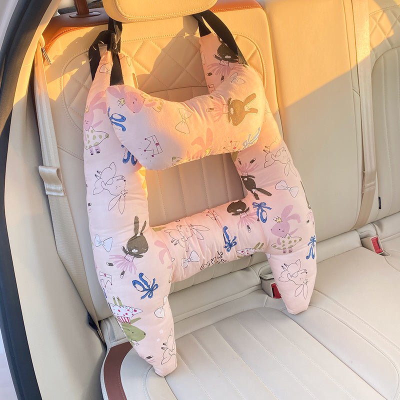 כרית צוואר רכה לנסיעות לילדים SnugVoyage — נוחות ידידותית לעור, תמיכה ממוקדת