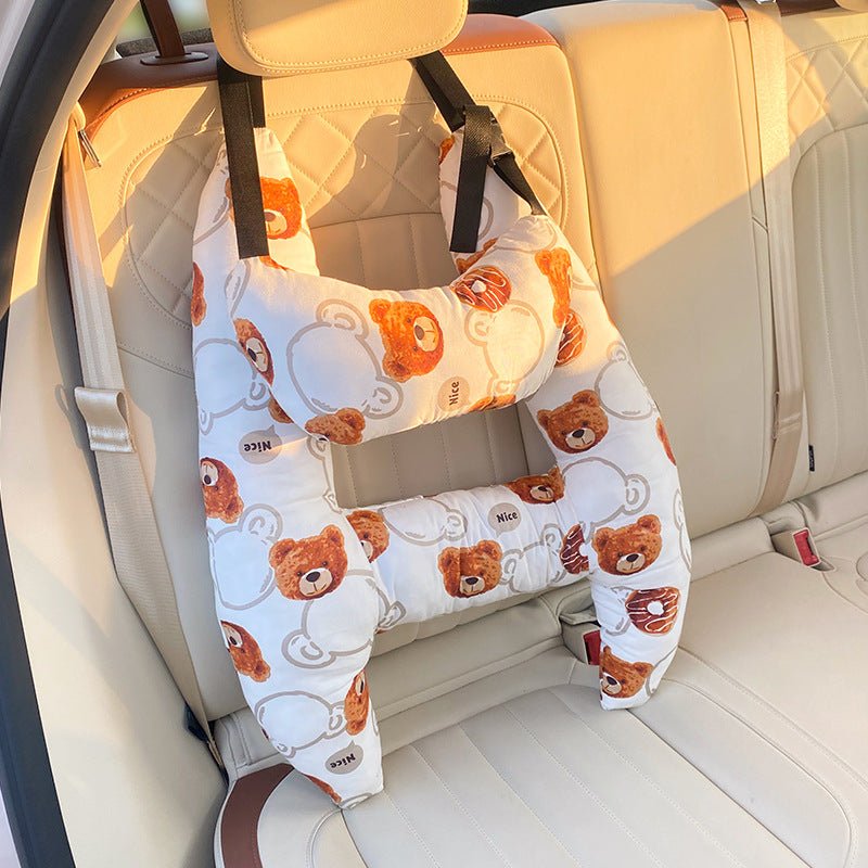 כרית צוואר רכה לנסיעות לילדים SnugVoyage — נוחות ידידותית לעור, תמיכה ממוקדת