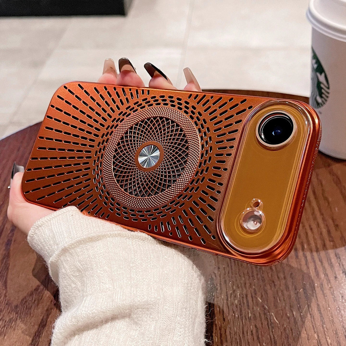 Pouzdro MagSafe pro iPhone 12–17 Pro Max — tvrzená ochrana fotoaparátu, chlazení