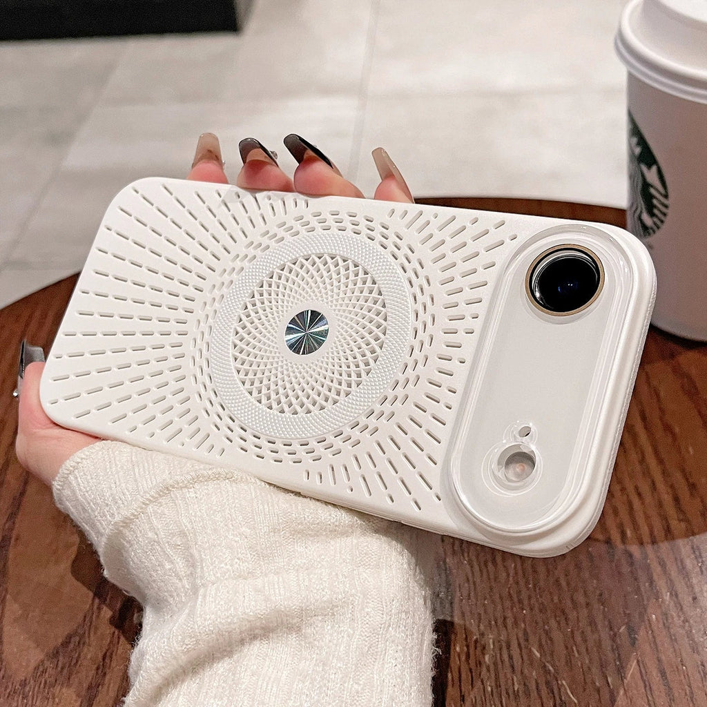 Pouzdro MagSafe pro iPhone 12–17 Pro Max — tvrzená ochrana fotoaparátu, chlazení