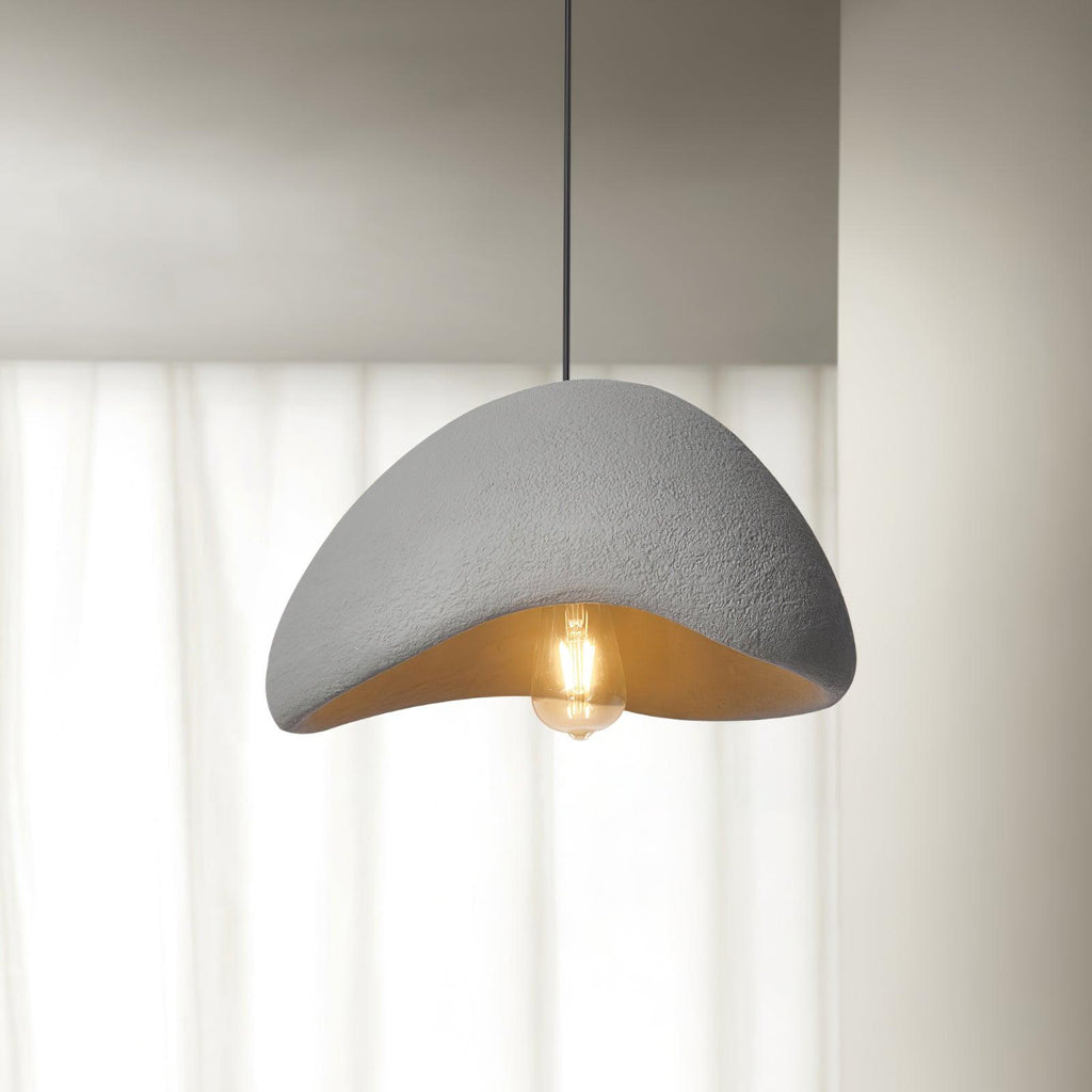 Lámpara colgante Luna Moon — cúpula curva, difusión uniforme