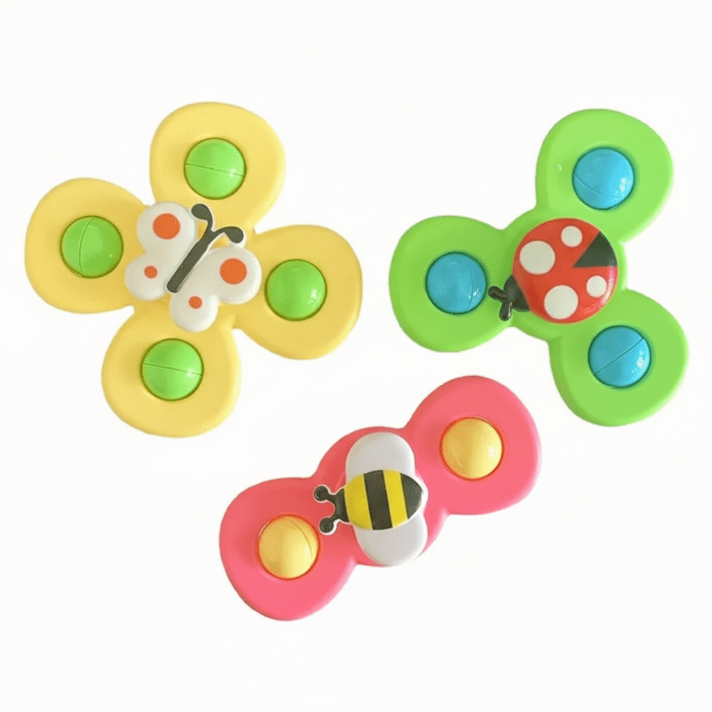 Girandola sensoriale a forma di insetto Colorful Beetle Buddies — Design educativo multicolore