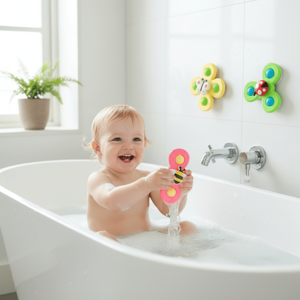 Girandola sensoriale a forma di insetto Colorful Beetle Buddies — Design educativo multicolore