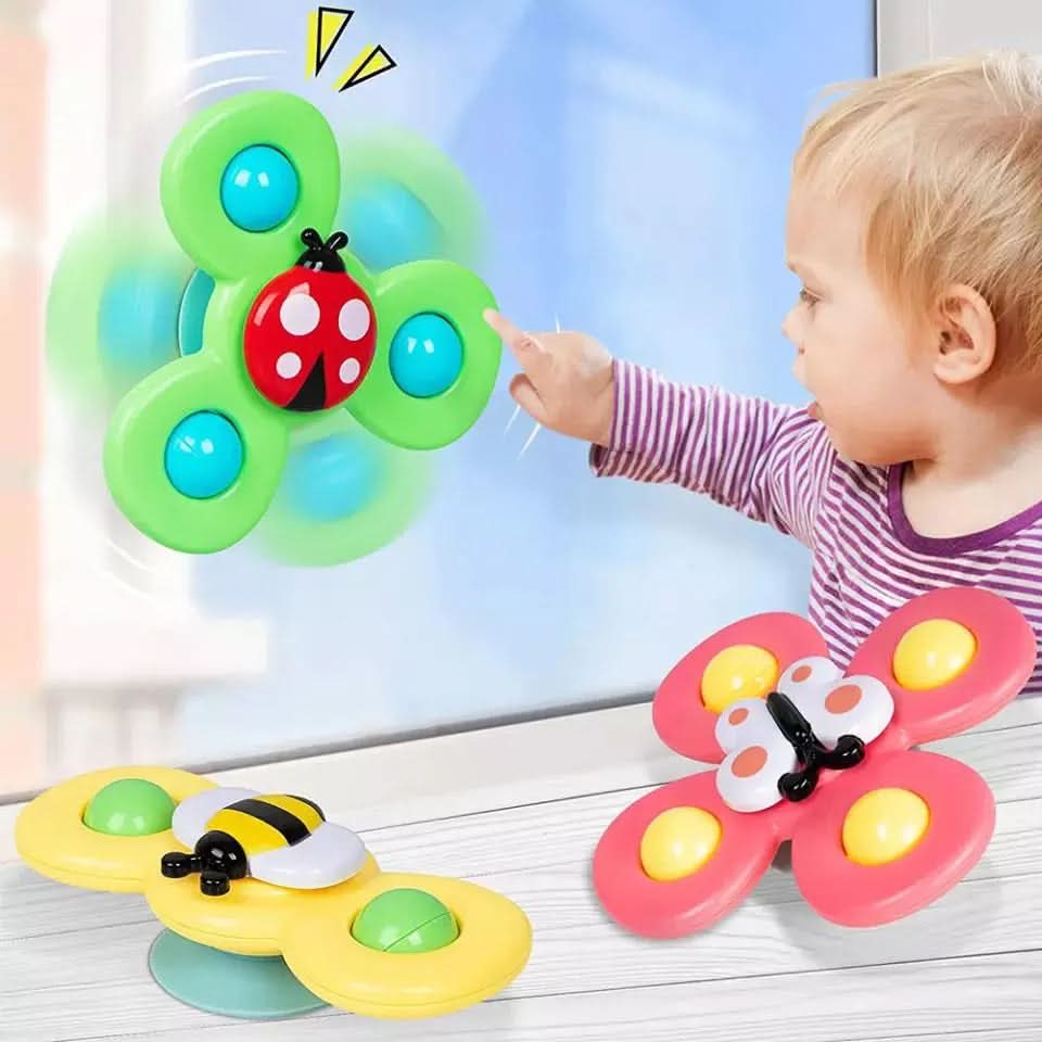 Girandola sensoriale a forma di insetto Colorful Beetle Buddies — Design educativo multicolore