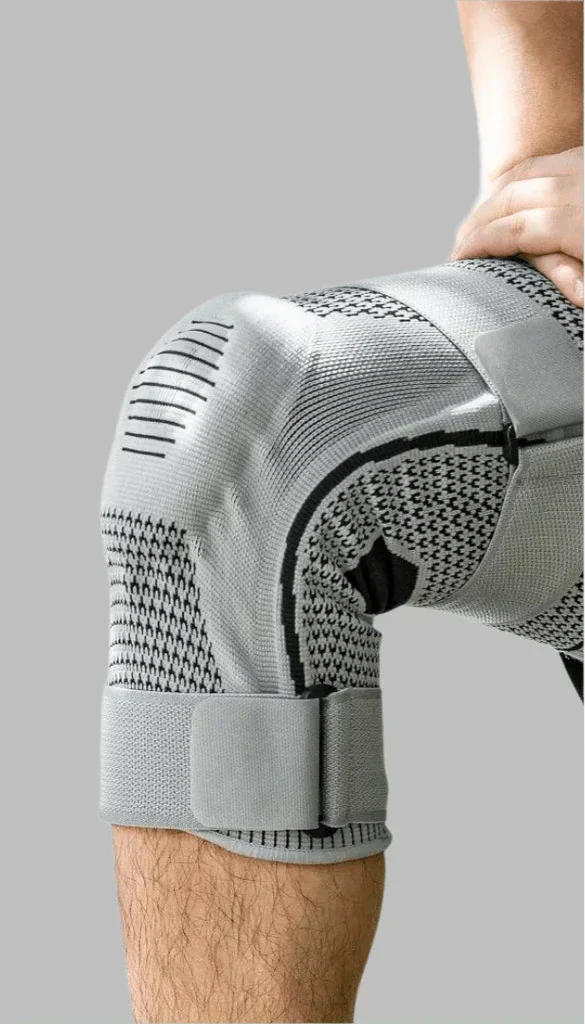 Suport pentru genunchi NovaFlex — nucleu din silicon, design pentru stabilitate și flexibilitate