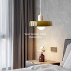 KiraGlass Geometric Bauhaus Pendant Light In Colored Glass