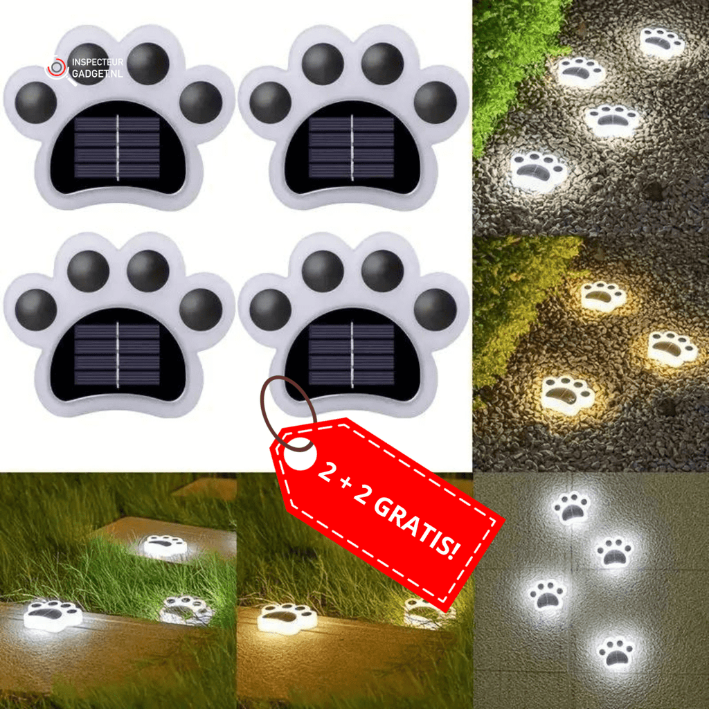 SunGlow soldrivna trädgårdslampor — trådlös design, system för laddning i dagsljus