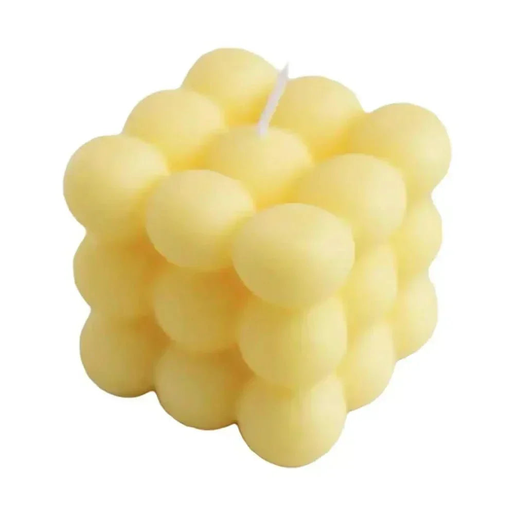 LuminaCube Handcrafted Soy Wax Candle — Scented Geometric Cubes
