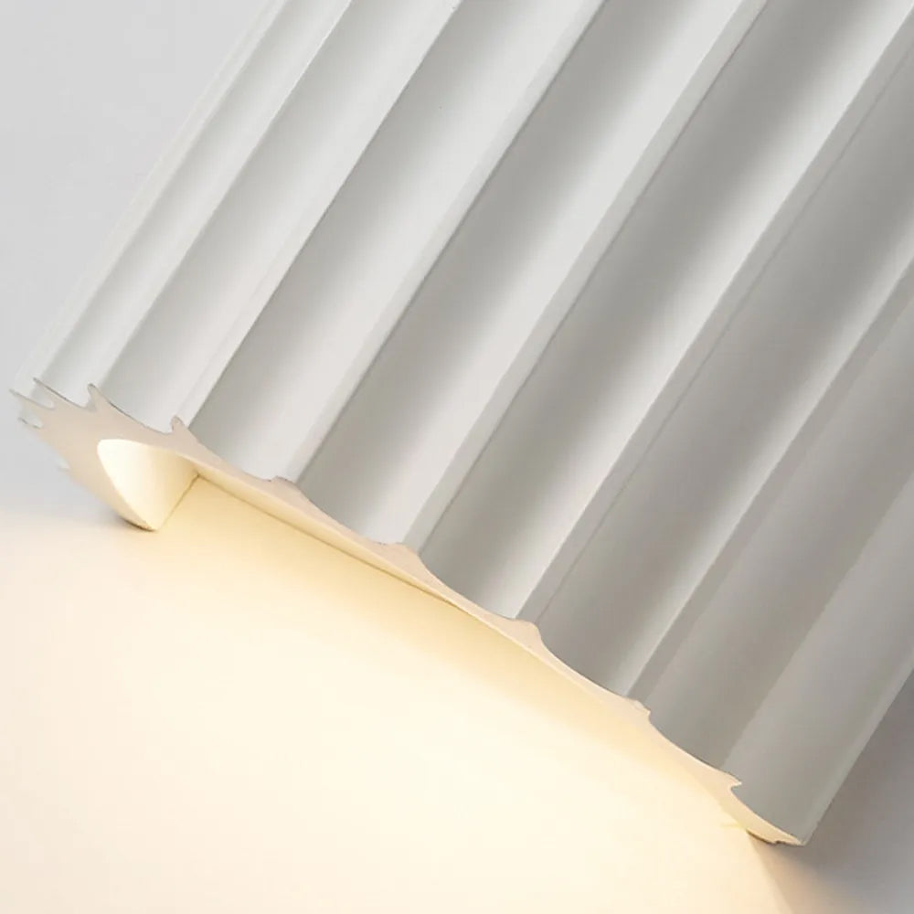 Aplique escultórico de resina con dos portalámparas G9 para iluminación de acento en dormitorio y pasillo, acabado verde, luminaria compacta de interior de 6,5 pulgadas