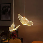 AuroraWing LED Butterfly Pendant Light Fixture For Home Decor