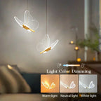 AuroraWing LED Butterfly Pendant Light Fixture For Home Decor