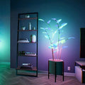 39 in Smart LED Faux Plant Floor Lamp — App-Controlled Ambient Light