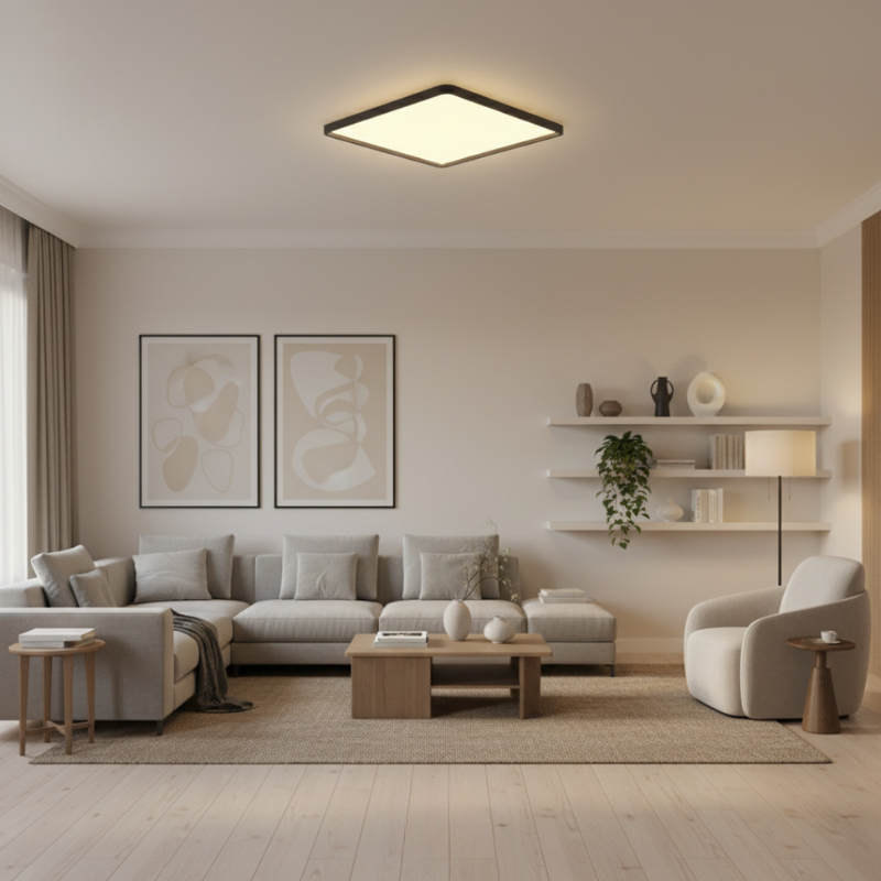LED Deckenlampe Quadrat Energieeffizient Einbauleuchte | Euroselle