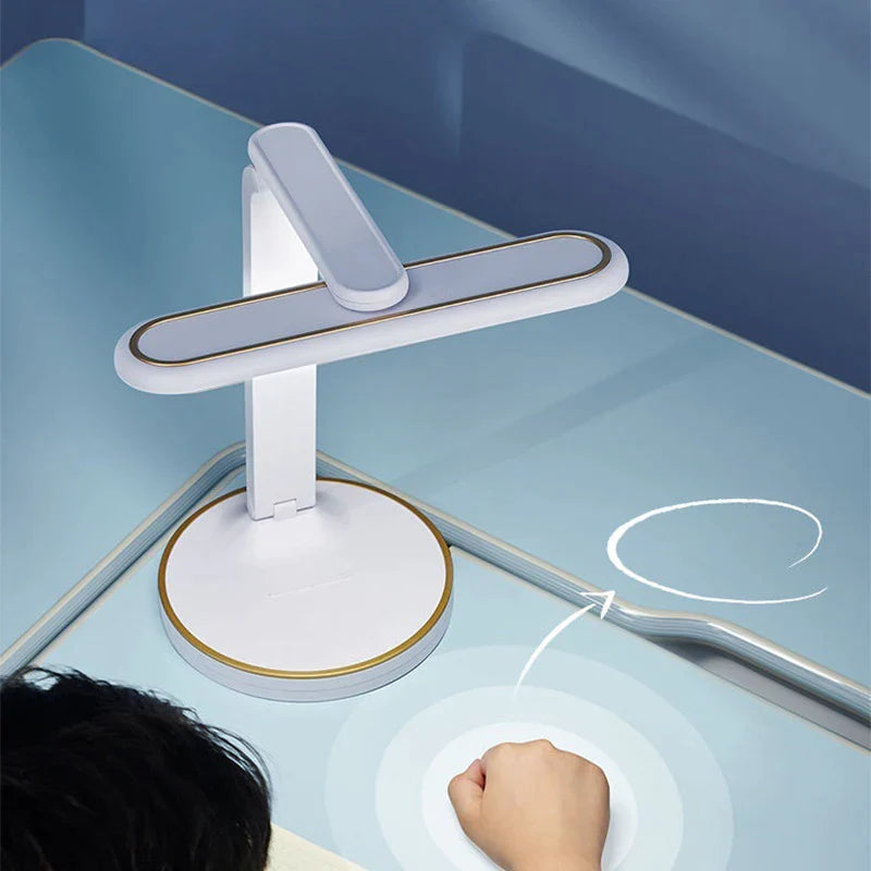 LED Tischlampe mit Uhr Touch-Schalter Modernes Design | Euroselle