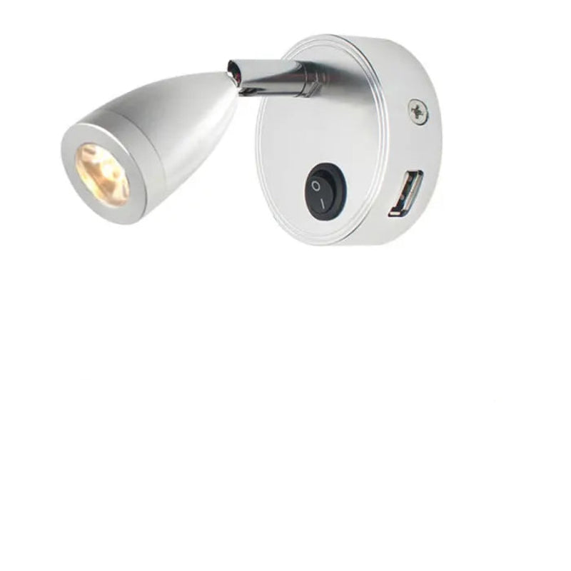 LED Wohnmobil Leseleuchte USB Aufladung einstellbar | Euroselle