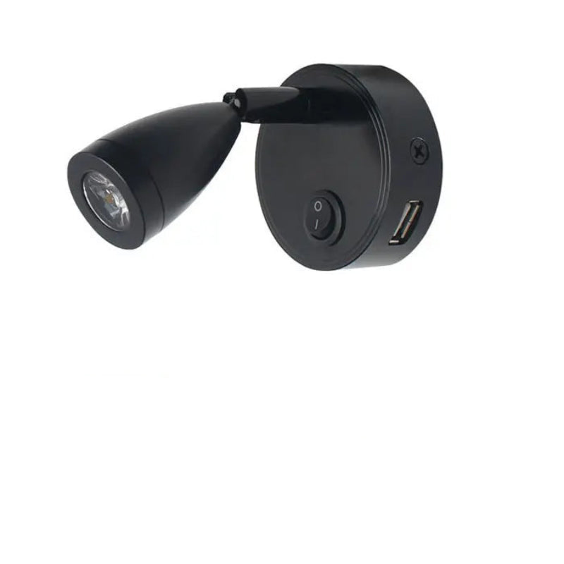 LED Wohnmobil Leseleuchte USB Aufladung einstellbar | Euroselle
