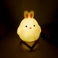 Animal Character LED Night Light, Soft Silicone, Portable, LED | Euroselle