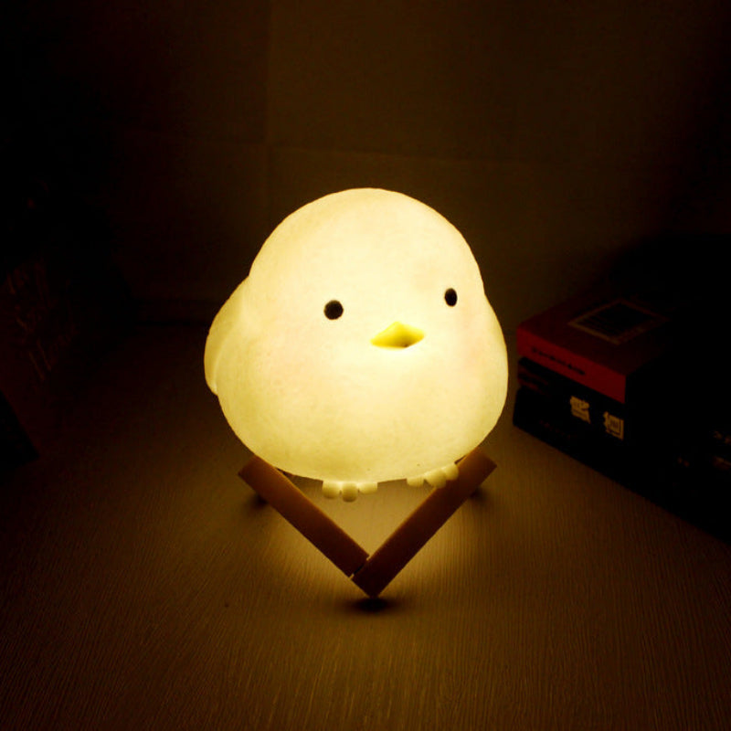 Animal Character LED Night Light, Soft Silicone, Portable, LED | Euroselle