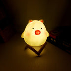 Animal Character LED Night Light, Soft Silicone, Portable, LED | Euroselle