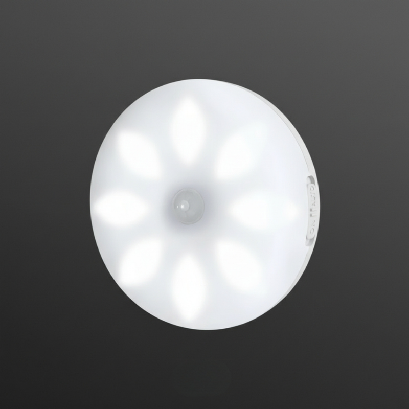 LED Spotlampe Set kabellos USB C wiederaufladbar Bewegungssensor | Euroselle