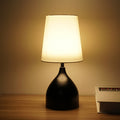 LED Table Lamp Solid Wood Housing 5W Warm Light Indoor Plug Powered | Euroselle