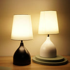 LED Table Lamp Solid Wood Housing 5W Warm Light Indoor Plug Powered | Euroselle