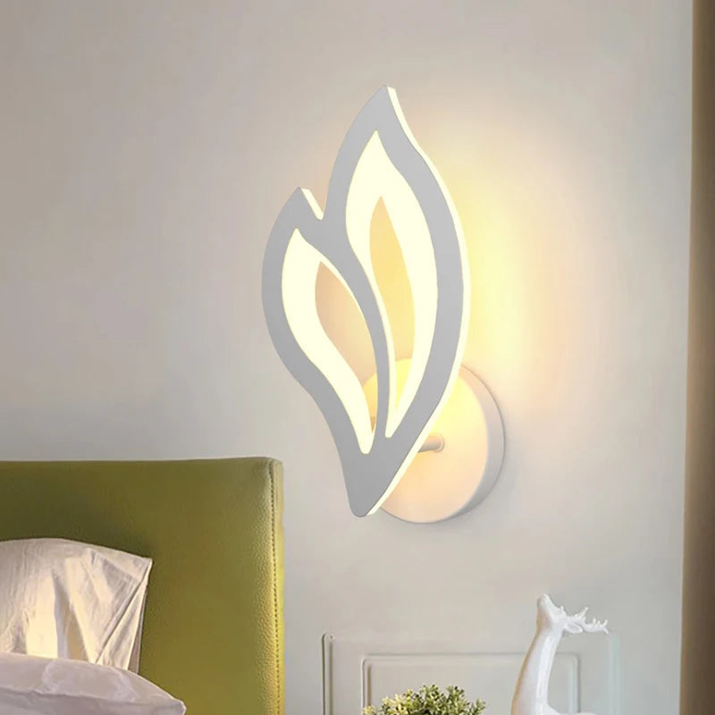Wall Sconce LED Metal Acrylic Hardwired Light Fixture | Euroselle