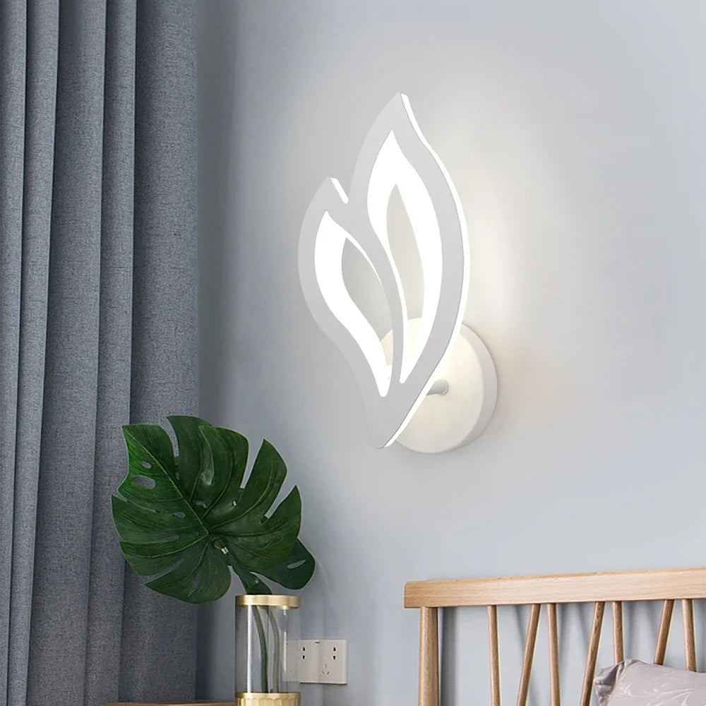 Wall Sconce LED Metal Acrylic Hardwired Light Fixture | Euroselle