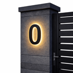 מספרי בית LED בהתאמה אישית לבתים מודרניים - יורוסלה