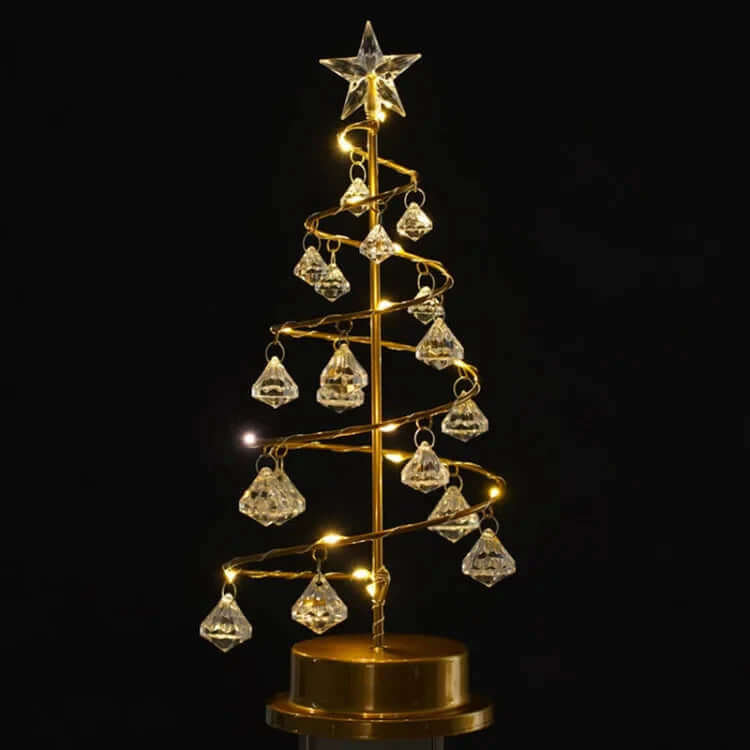 AuroraLeaf Eleganter LED-Weihnachtsbaum — Zeitgemäßes Design, gemütlich warmes Leuchten