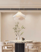 Silvesta | Pendant Ceiling Light With Layered Petal Shade And Soft Glow
