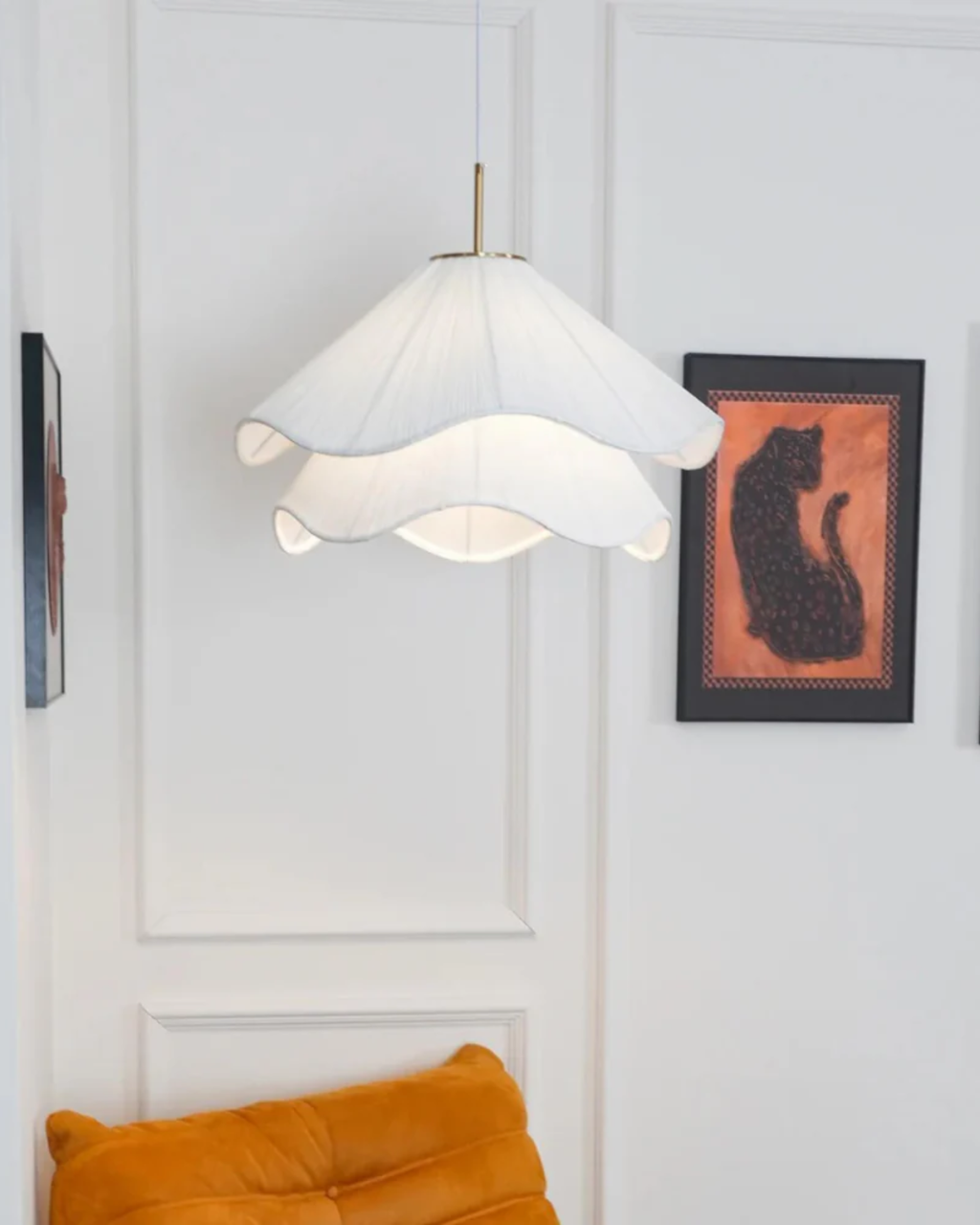 Silvesta | Pendant Ceiling Light With Layered Petal Shade And Soft Glow
