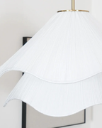 Silvesta | Pendant Ceiling Light With Layered Petal Shade And Soft Glow