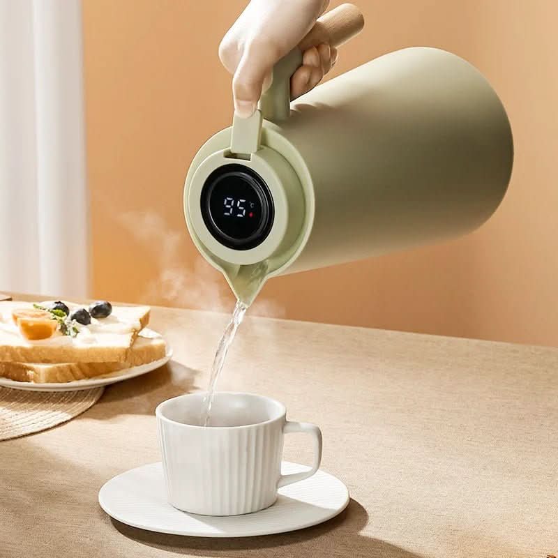 Smart Temperature Display Thermos Flask - Euroselle