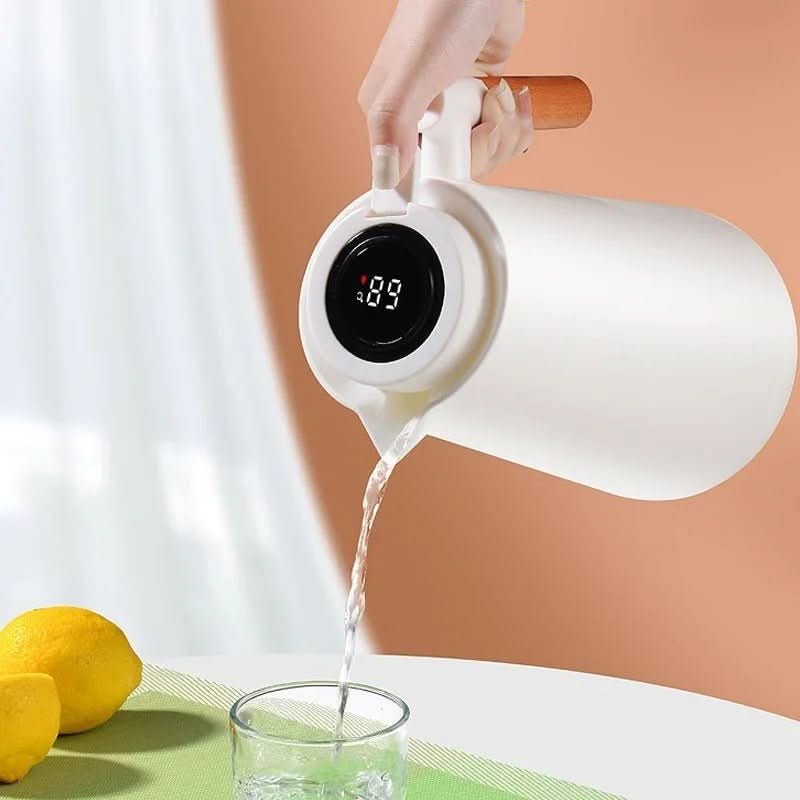 Smart Temperature Display Thermos Flask - Euroselle