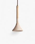 Arvalo | Ceiling Pendant in Natural Wood Finish - Modern Minimal Light