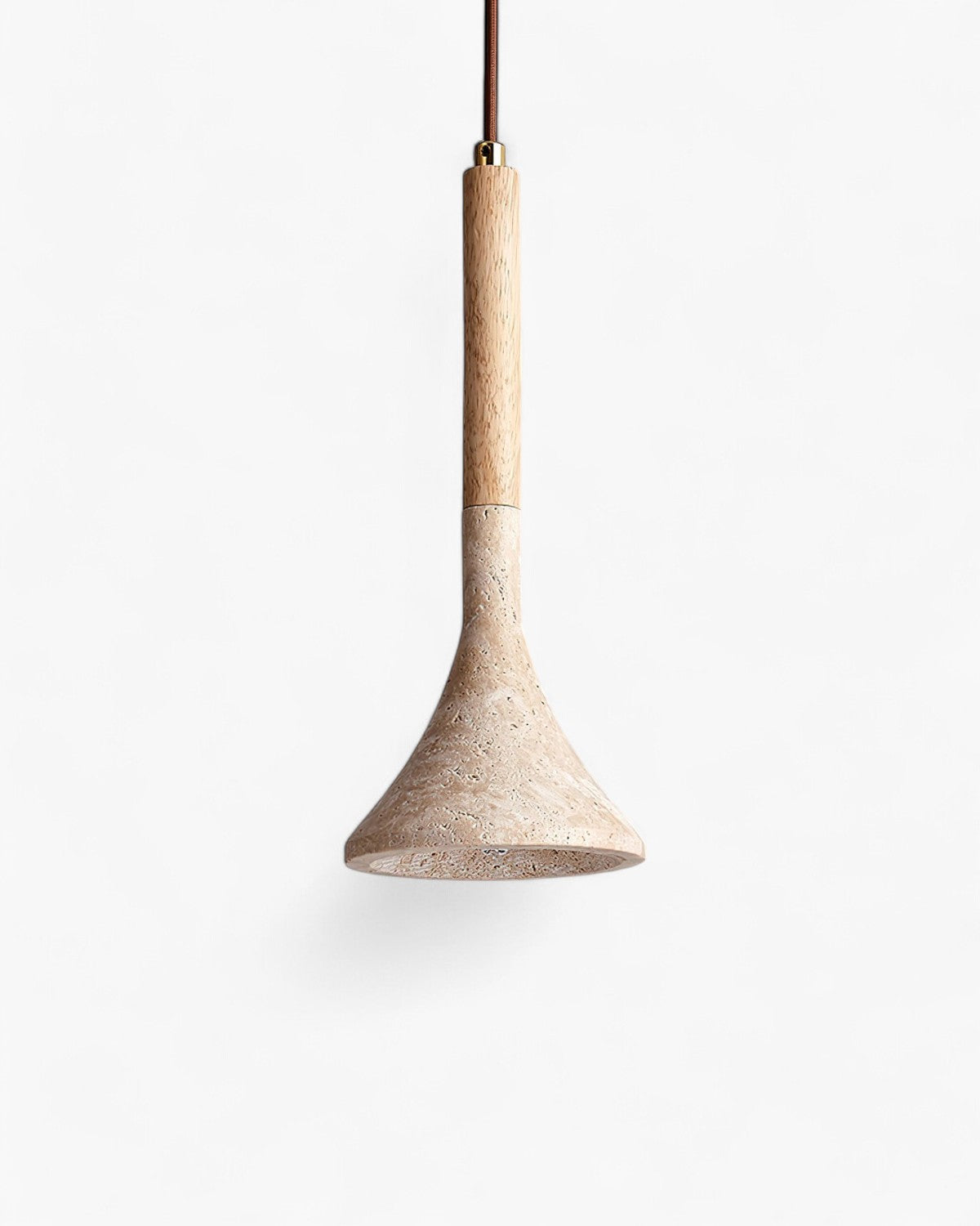 Arvalo | Ceiling Pendant in Natural Wood Finish - Modern Minimal Light