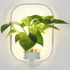 LumaSconce Wall Lamp Planter For Modern Living Rooms And Hallways